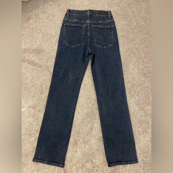 DL1961 Halle High-Rise Straight-Leg Jeans nwot classic staple capsule 26 - Picture 3 of 8